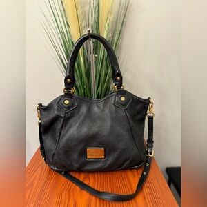 MARC BY MARC JACOBS Black Leather Large Tote